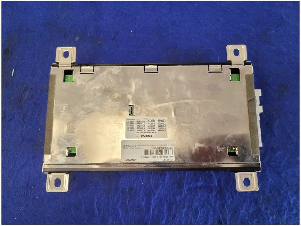 2004 Chevrolet SSR Pickup Truck Bose 15142743 Amp Amplifier Stereo Audio 2687 - The Parts Farm