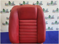 2005 - 2009 Ford Mustang GT Convertible Passenger Front Leather Seat Red 2723 - The Parts Farm