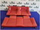 2005 - 2009 Ford Mustang GT Convertible Rear Seats Upper Lower Red Leather 2723 - The Parts Farm