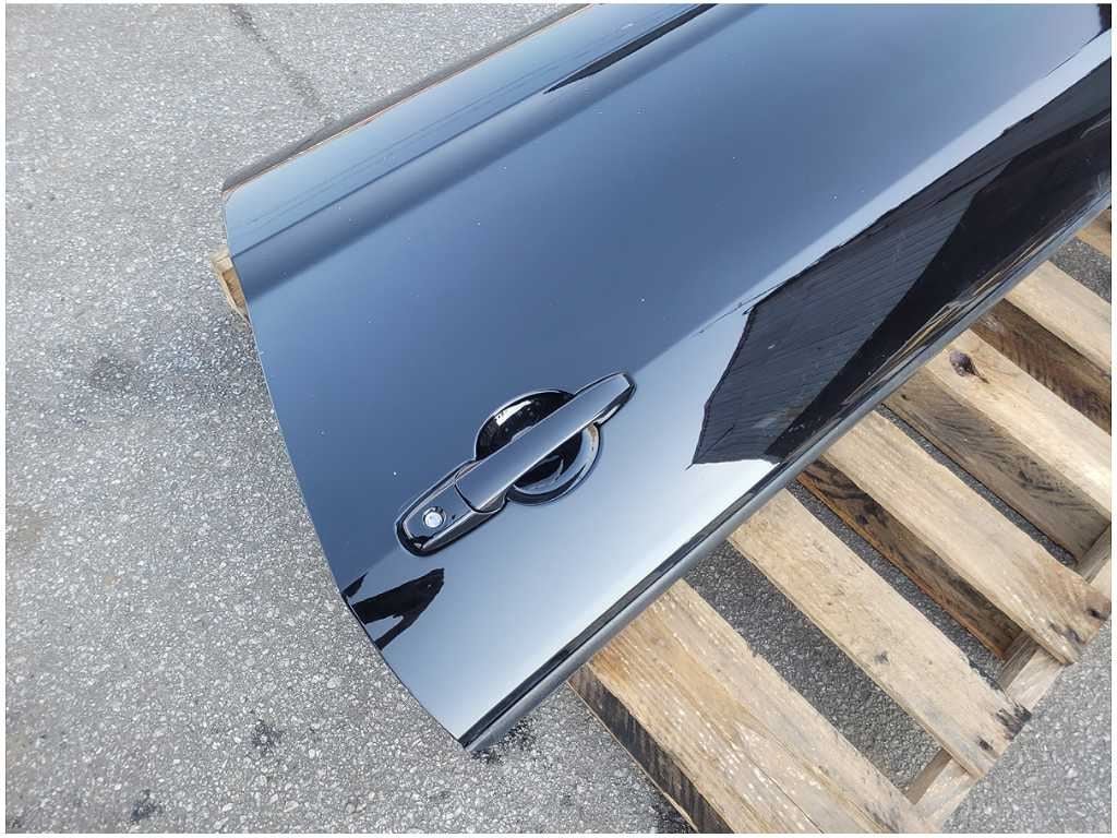 2005 - 2009 Ford Mustang GT Coupe Driver Front Door Shell Repaint Black 2808 - The Parts Farm