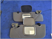2005 - 2009 Ford Mustang GT Coupe Pair Front Sun Visors Shade Mirror 2857 - The Parts Farm