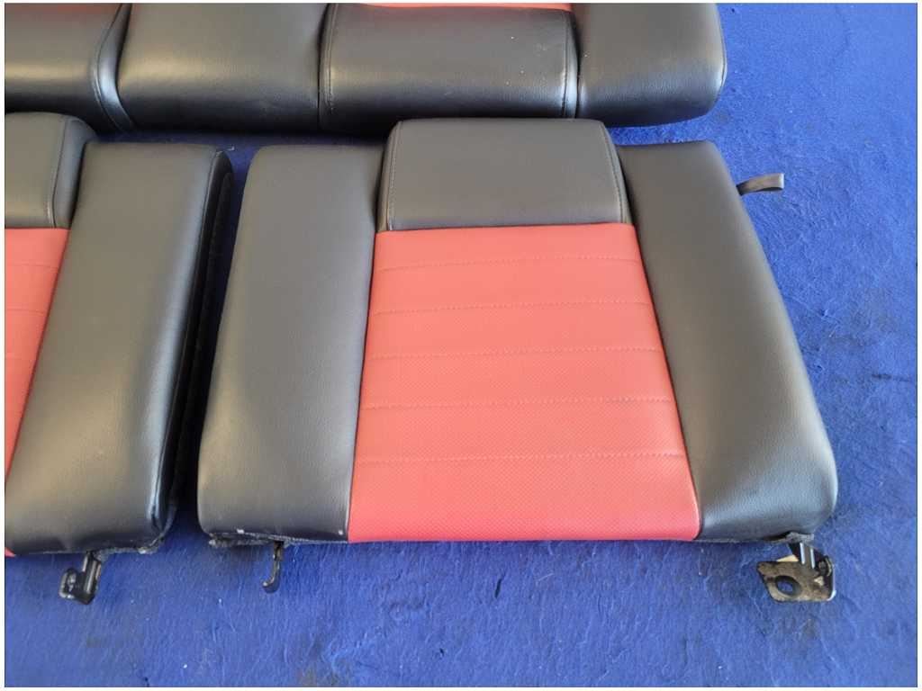 2005 - 2009 Ford Mustang GT GT500 Coupe Rear Leather Seats Back *Scuffs* 2808 - The Parts Farm