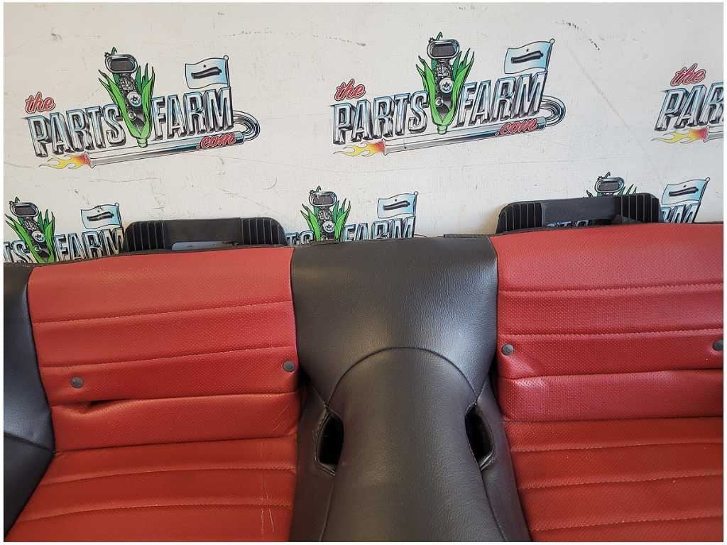 2005 - 2009 Ford Mustang GT GT500 Coupe Rear Leather Seats Back *Scuffs* 2808 - The Parts Farm