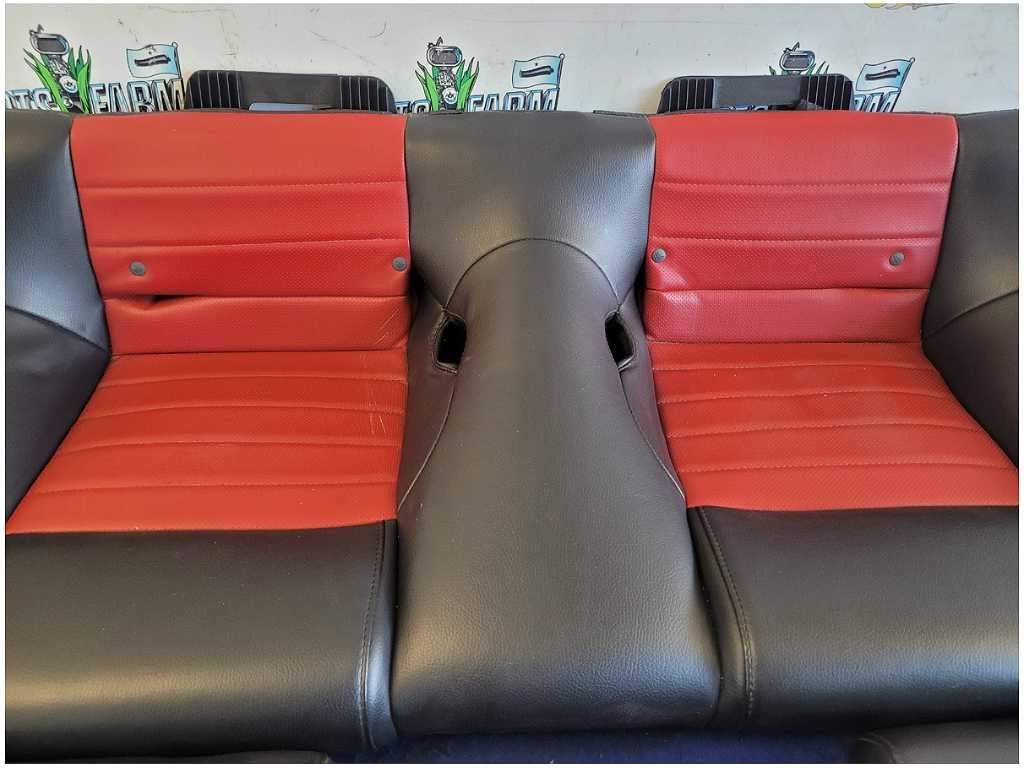 2005 - 2009 Ford Mustang GT GT500 Coupe Rear Leather Seats Back *Scuffs* 2808 - The Parts Farm