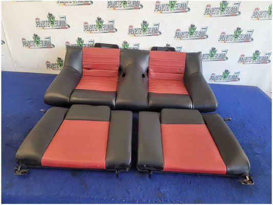 2005 - 2009 Ford Mustang GT GT500 Coupe Rear Leather Seats Back *Scuffs* 2808 - The Parts Farm