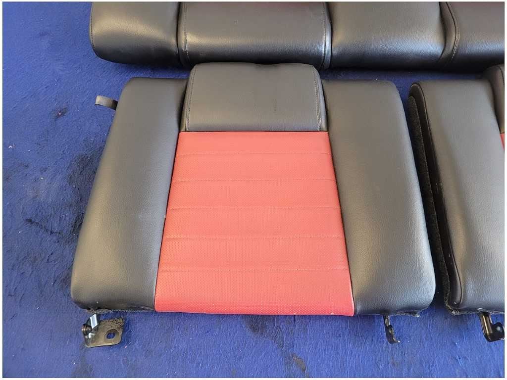 2005 - 2009 Ford Mustang GT GT500 Coupe Rear Leather Seats Back *Scuffs* 2808 - The Parts Farm