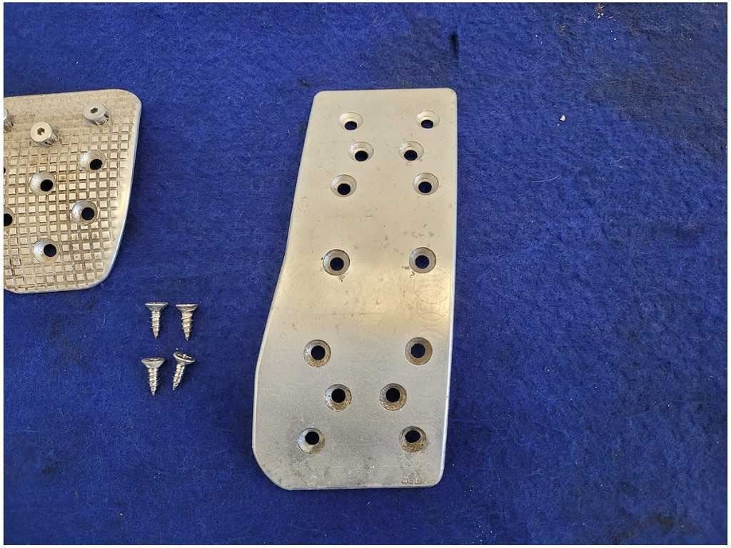 2005 - 2009 Ford Mustang GT S197 Aftermarket Pedal Covers Clutch Brake Gas 2857 - The Parts Farm