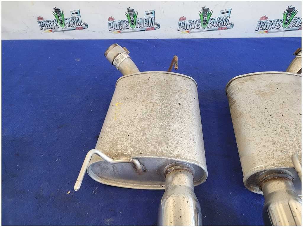 2005 - 2010 Ford Mustang GT 4.6L S197 Pair Mufflers Exhaust Tips Rear 2759 - The Parts Farm