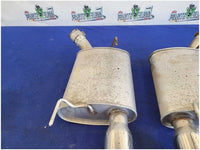 2005 - 2010 Ford Mustang GT 4.6L S197 Pair Mufflers Exhaust Tips Rear 2759 - The Parts Farm
