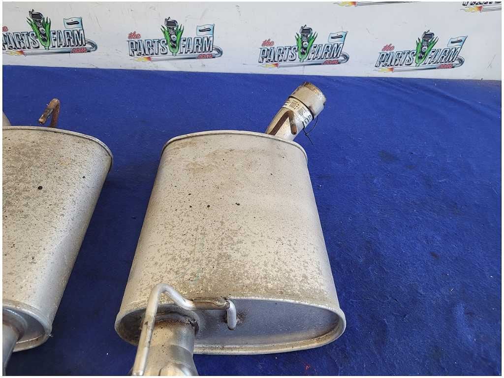 2005 - 2010 Ford Mustang GT 4.6L S197 Pair Mufflers Exhaust Tips Rear 2759 - The Parts Farm
