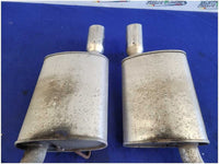 2005 - 2010 Ford Mustang GT 4.6L S197 Pair Mufflers Exhaust Tips Rear 2759 - The Parts Farm