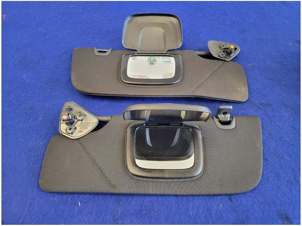 2005 - 2010 Ford Mustang GT Coupe Pair Front Sun Visors Shade Mirror 2759 - The Parts Farm