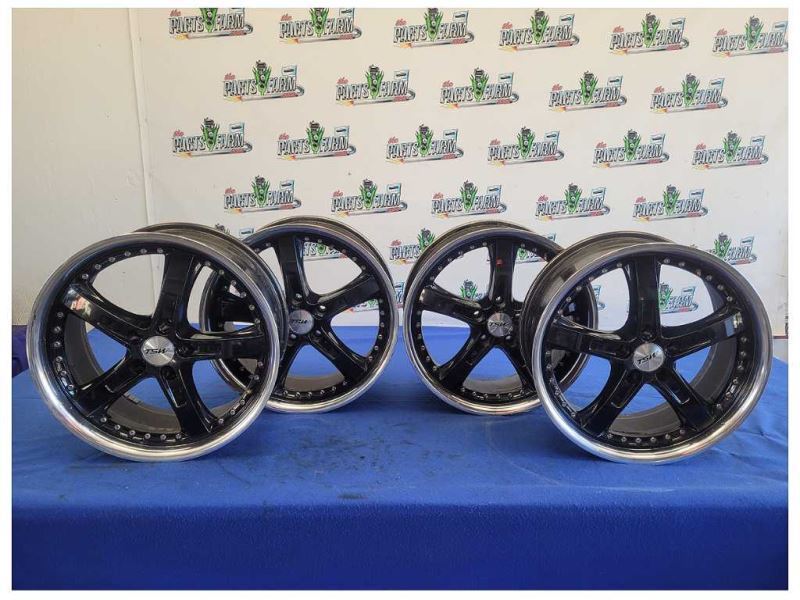 2005 - 2014 Ford Mustang GT Set of 4 TSW Wheels 18x8 Aluminum 5 Spoke 2473 - The Parts Farm