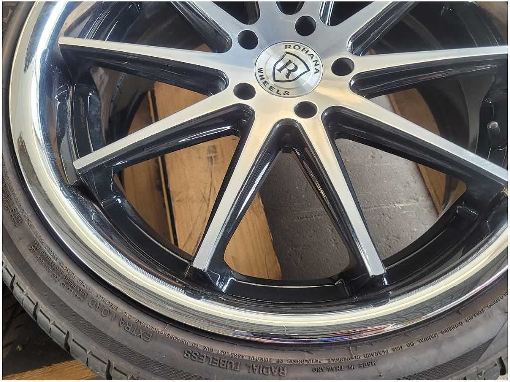 2005 - 2014 Ford Mustang GT Set Rohana Wheels 20x9 20x10 Spoke *Read* 2728 - The Parts Farm