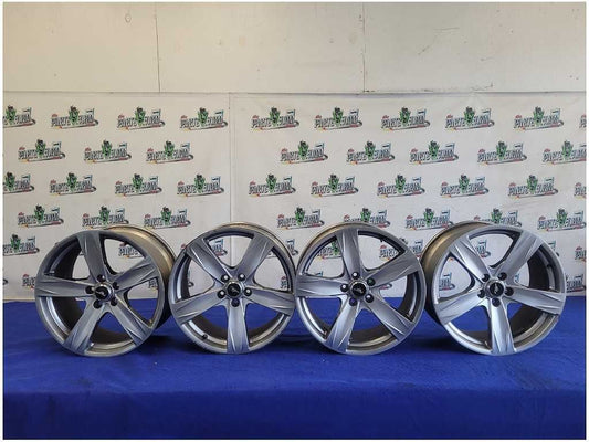 2005 - 2014 Ford Mustang GT Set Wheels 19x8.5 Silver Straight Spoke Rim *Read 2879 - The Parts Farm