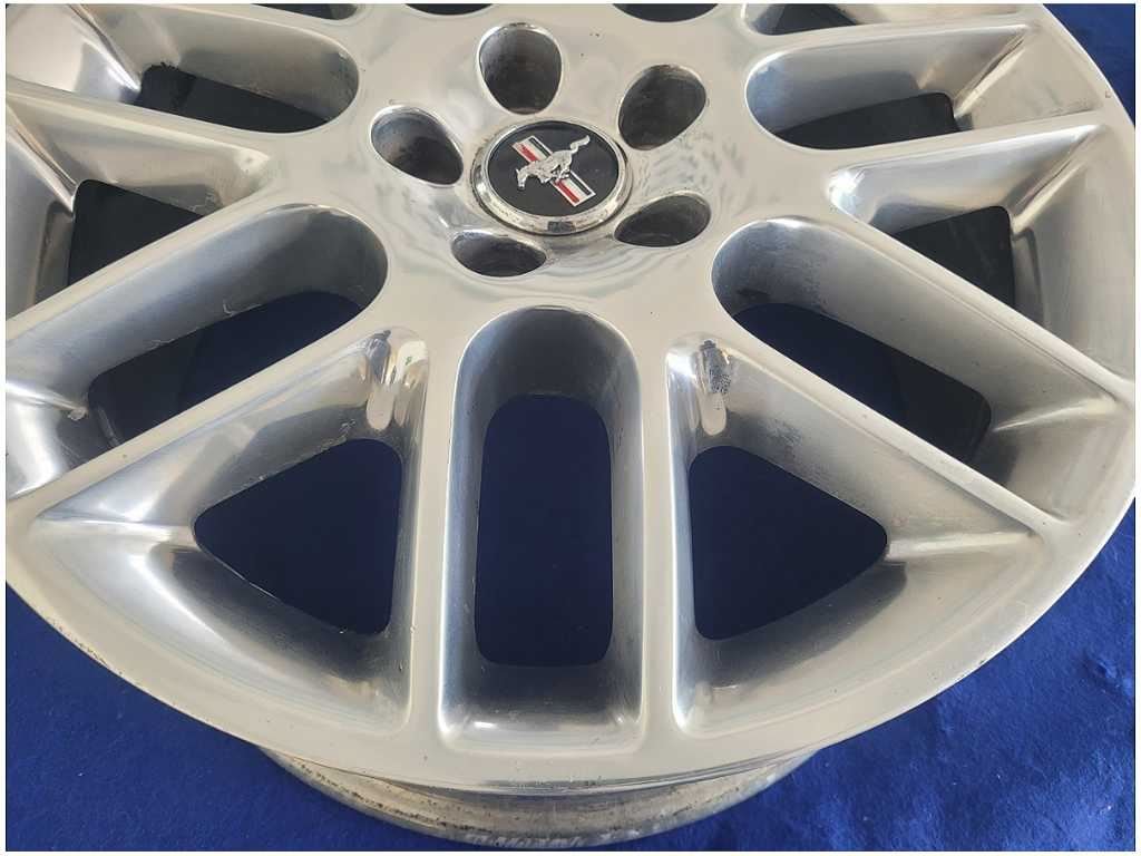 2005 - 2014 Ford Mustang GT Wheel 18x8 Split Spoke Polished Rim *Read 2880 - The Parts Farm