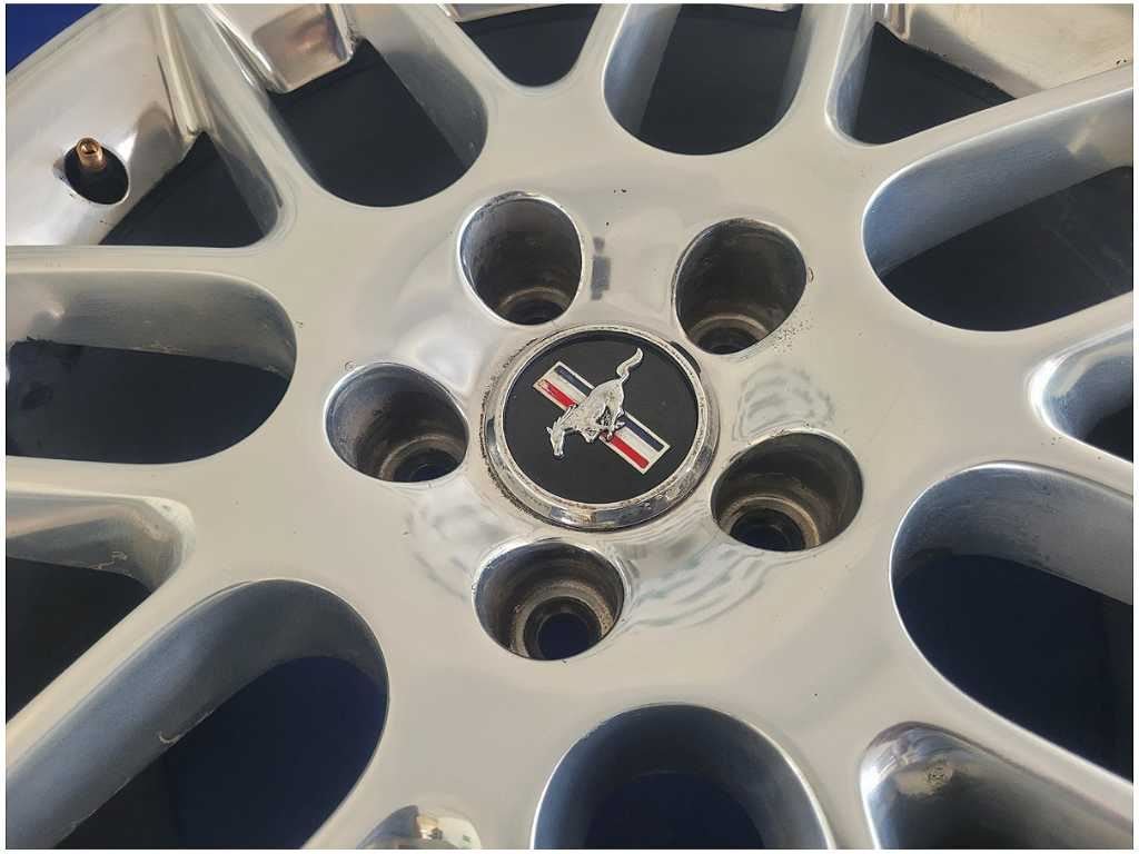 2005 - 2014 Ford Mustang GT Wheel 18x8 Split Spoke Polished Rim *Read 2880 - The Parts Farm