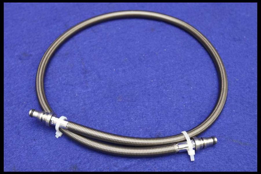 2005 - 2014 Ford Mustang Manual Trans TPF Heavy Duty Stainless Braided Clutch Line - The Parts Farm