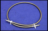2005 - 2014 Ford Mustang Manual Trans TPF Heavy Duty Stainless Braided Clutch Line - The Parts Farm