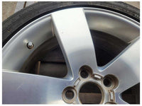 2008 - 2009 Pontiac G8 Sedan 6.0L V8 Set Wheel 19x8 Silver Spoke Scuffs 2529 - The Parts Farm
