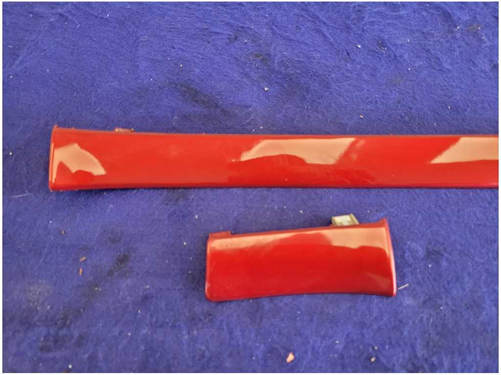 2010 - 2011 Chevrolet Camaro SS Dash Trim Kit Maroon Insert Front Panel 2732 - The Parts Farm