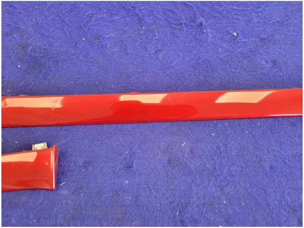 2010 - 2011 Chevrolet Camaro SS Dash Trim Kit Maroon Insert Front Panel 2732 - The Parts Farm