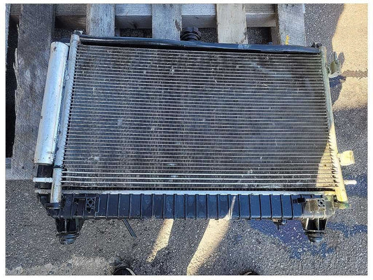 2010 - 2011 Chevrolet Camaro SS Radiator Fan Condenser M/T Cooling Engine 2588 - The Parts Farm