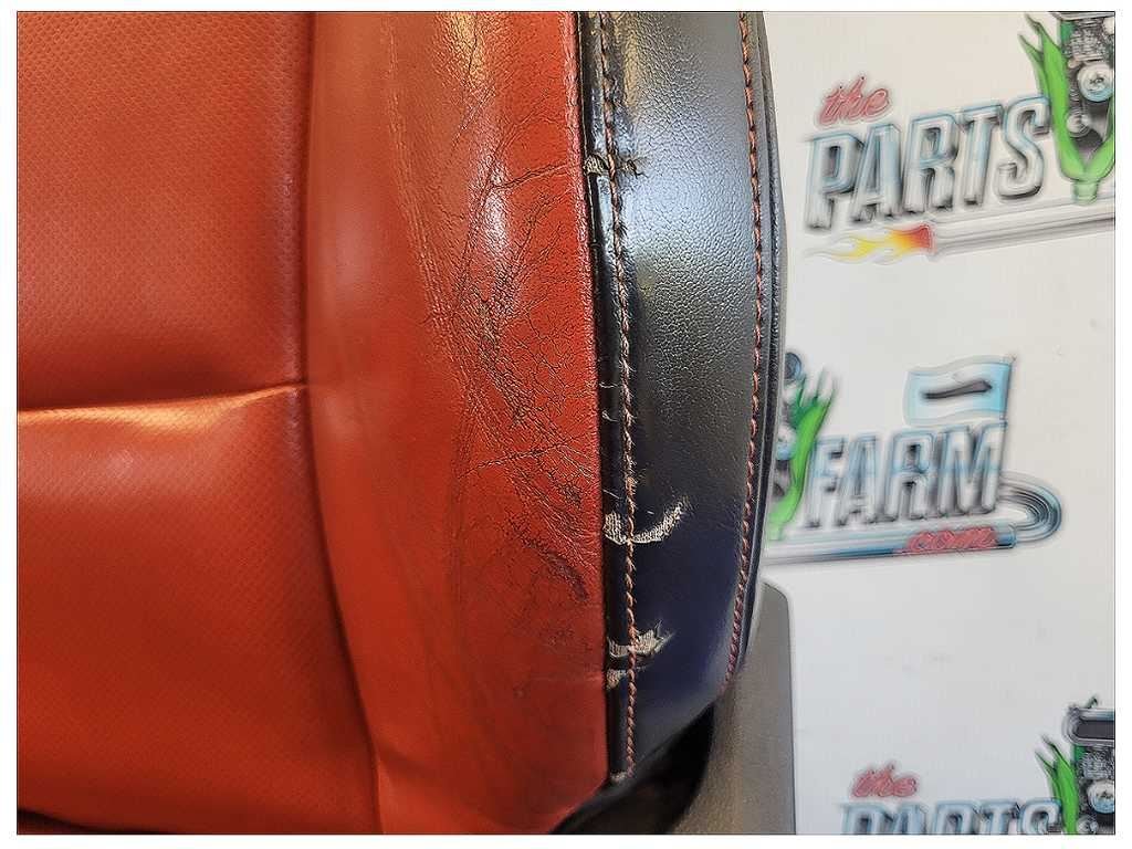 2010 - 2012 Chevrolet Camaro SS Coupe Set Seats Leather Heat Orange Scuffs 2707 - The Parts Farm