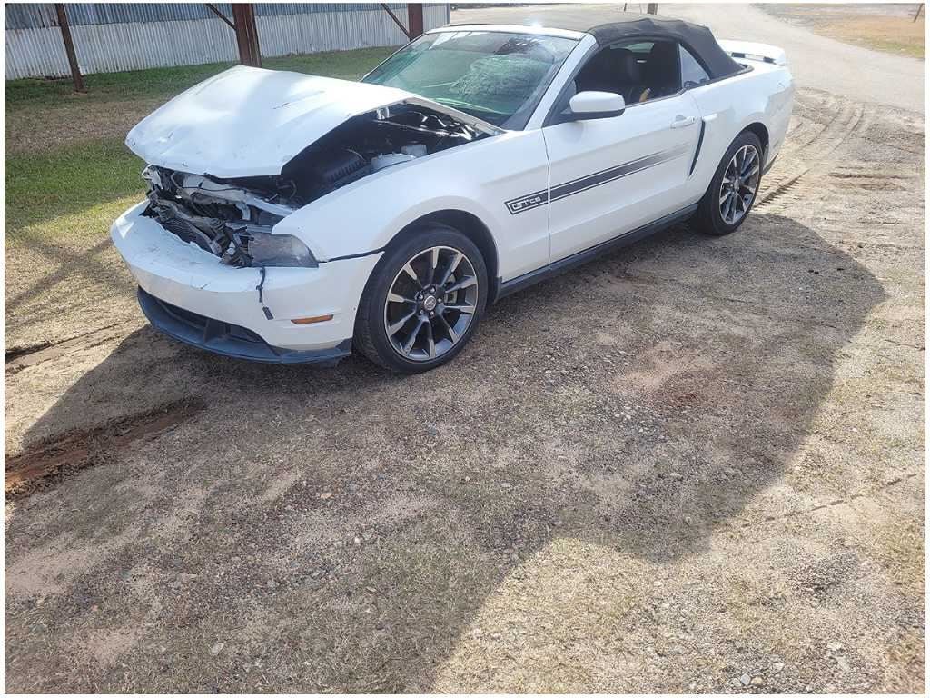 2010 - 2012 Ford Mustang GT Convertible Driver Left Front Door Shell Paint HP 2807 - The Parts Farm