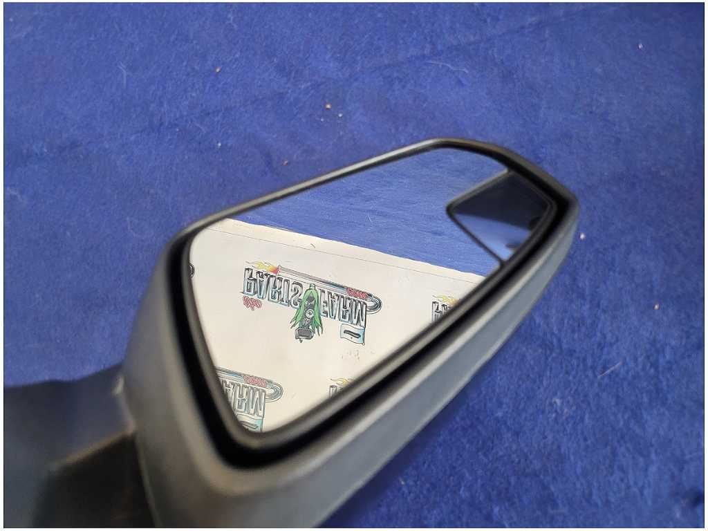 2010 - 2012 Ford Mustang GT Coupe Driver Rear View Mirror Glass Spot Paint 2880 - The Parts Farm