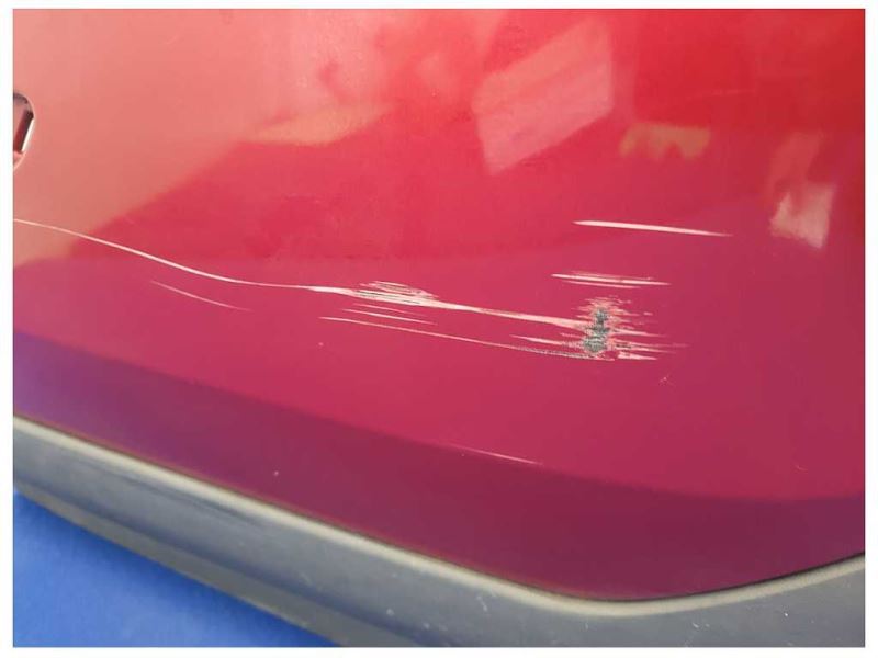 2010 - 2012 Ford Mustang GT Rear Bumper Cover No Park Assist Paint U6 2532 - The Parts Farm