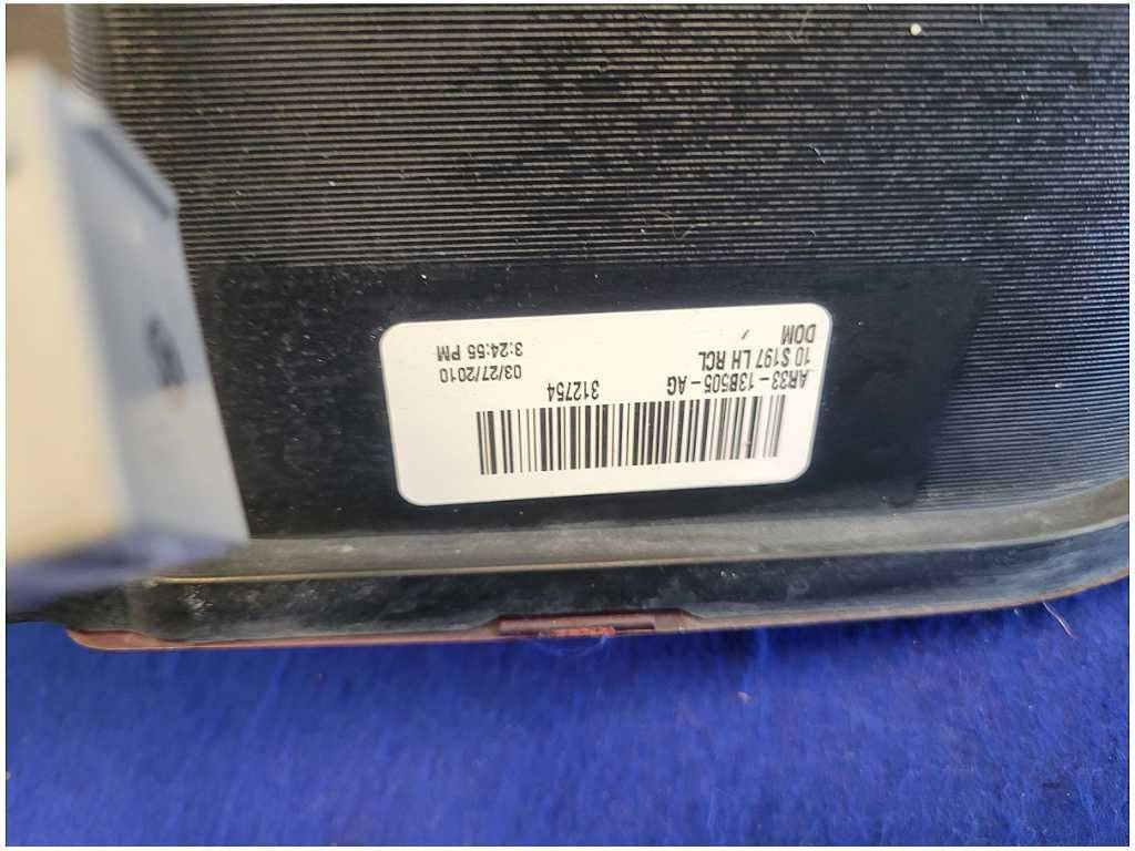 2010 - 2012 Ford Mustang GT S197 Driver Left Rear Taillight Lamp Light 2773 - The Parts Farm