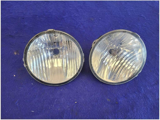 2010 - 2012 Ford Mustang GT S197 Pair Front Fog Lights Driving Upper Grill 2715 - The Parts Farm