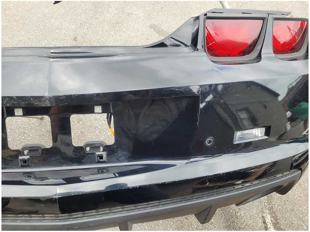 2010 - 2013 Chevrolet Camaro SS Coupe Rear Bumper Park Assist Paint Black 2722 - The Parts Farm