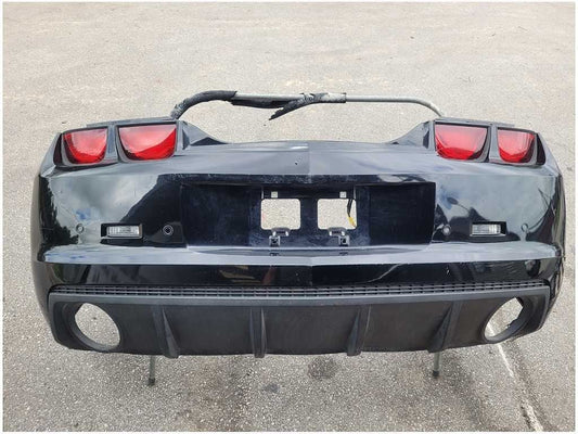 2010 - 2013 Chevrolet Camaro SS Coupe Rear Bumper Park Assist Paint Black 2722 - The Parts Farm