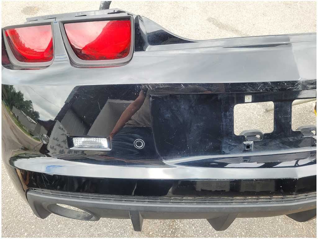 2010 - 2013 Chevrolet Camaro SS Coupe Rear Bumper Park Assist Paint Black 2722 - The Parts Farm