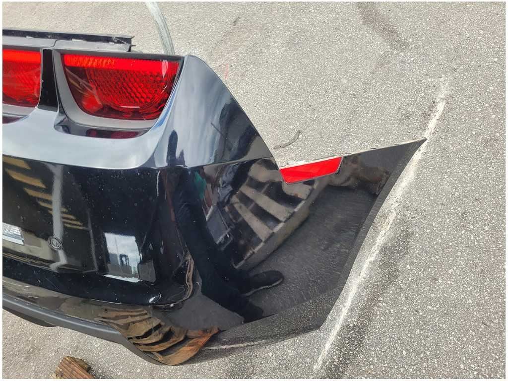 2010 - 2013 Chevrolet Camaro SS Coupe Rear Bumper Park Assist Paint Black 2722 - The Parts Farm