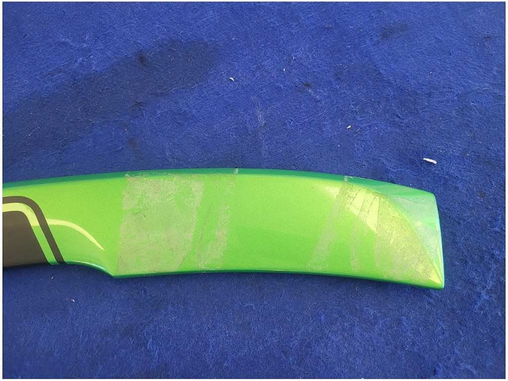 2010 - 2013 Chevrolet Camaro SS Coupe Rear Spoiler Lip Wing Paint Green 2764 - The Parts Farm