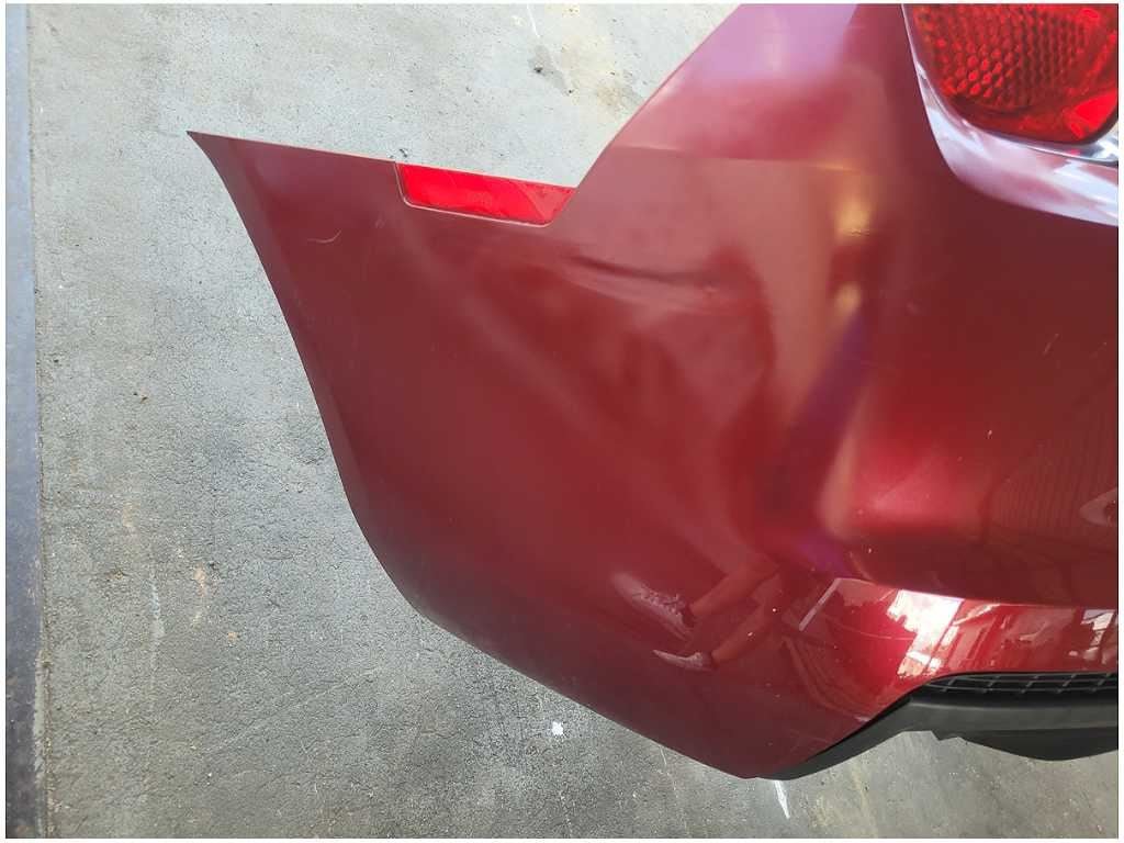 2010 - 2013 Chevrolet Camaro SS Rear Bumper Cover No Rear Park Assist Maroon 2732 - The Parts Farm