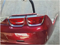 2010 - 2013 Chevrolet Camaro SS Rear Bumper Cover No Rear Park Assist Maroon 2732 - The Parts Farm