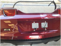2010 - 2013 Chevrolet Camaro SS Rear Bumper Cover No Rear Park Assist Maroon 2732 - The Parts Farm