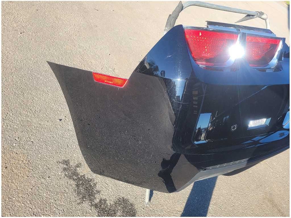 2010 - 2013 Chevrolet Camaro SS Rear Bumper Cover Park Assist Paint Black 2784 - The Parts Farm
