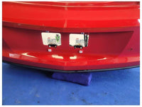 2010 - 2013 Chevrolet Camaro SS Rear Bumper Cover Park Assist Paint Red 2525 - The Parts Farm