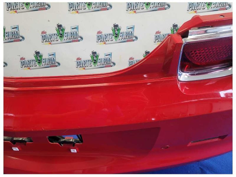 2010 - 2013 Chevrolet Camaro SS Rear Bumper Cover Park Assist Paint Red 2525 - The Parts Farm