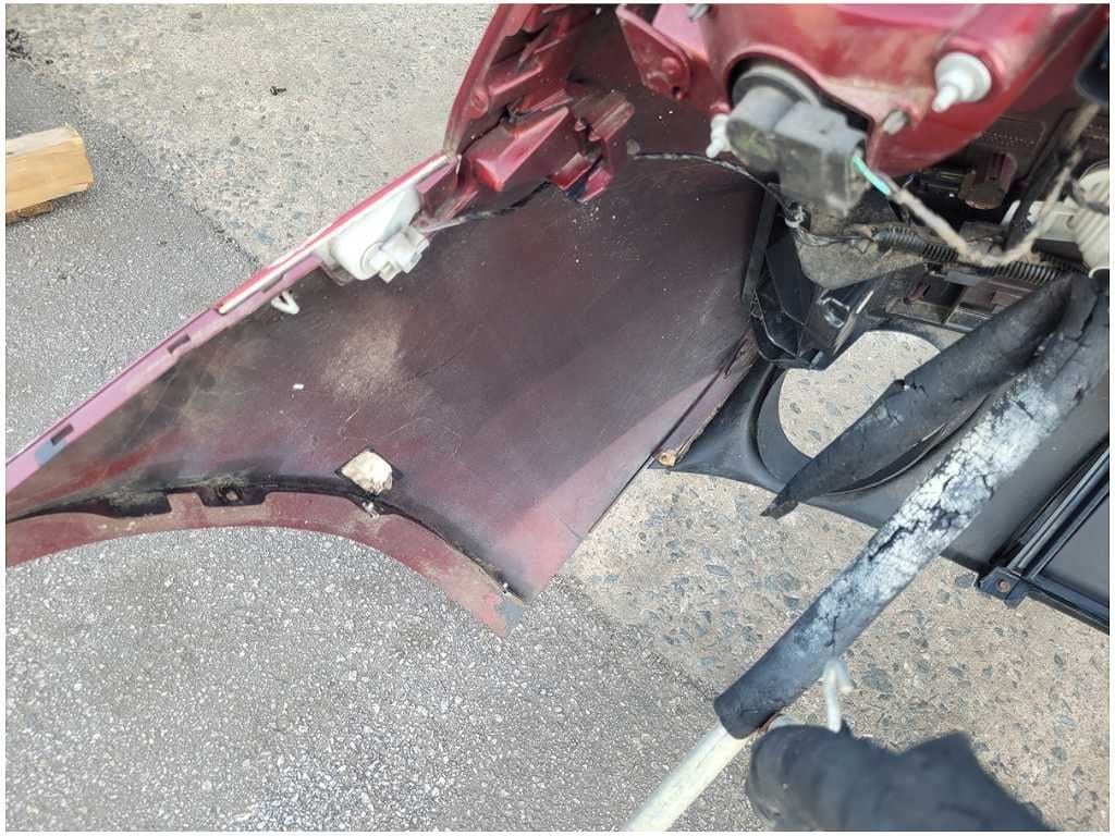 2010 - 2013 Chevrolet Camaro SS Rear Bumper Cover Rear Park Paint Maroon 2850 - The Parts Farm