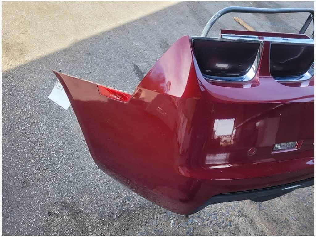 2010 - 2013 Chevrolet Camaro SS Rear Bumper Cover Rear Park Paint Maroon 2850 - The Parts Farm