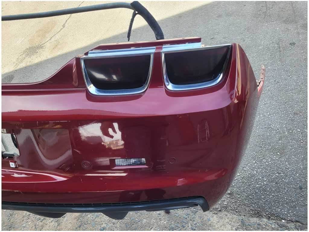 2010 - 2013 Chevrolet Camaro SS Rear Bumper Cover Rear Park Paint Maroon 2850 - The Parts Farm