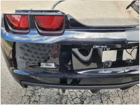 2010 - 2013 Chevy Camaro SS Rear Bumper Cover Rear Park Assist Paint Black 2725 - The Parts Farm