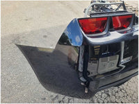 2010 - 2013 Chevy Camaro SS Rear Bumper Cover Rear Park Assist Paint Black 2725 - The Parts Farm