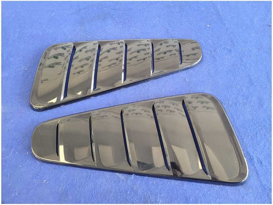 2010 - 2014 Ford Mustang GT Coupe Pair Rear Window Louvers Panels Paint 2880 - The Parts Farm
